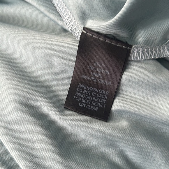 Lulu’s, One Sweet Day,Light Blue Floral Print On/Off-the-Shoulder Dress,Size M - Picture 7 of 12